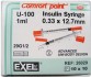 Insulin Syringes - insulin syringe - 29G .5ml - 100 Syringes